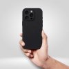 Futerał do iPhone 15 Silicone 2mm zgodny z MagSafe czarny